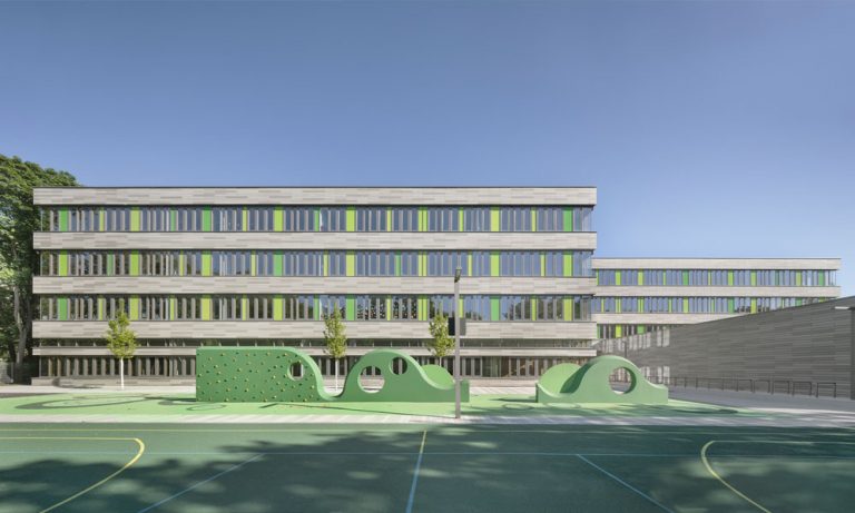 Carl Von Ossietzky Gesamtschule Köln » Gesamtschule Carl-von-Ossietzky mit 3-fach Sporthalle, Köln